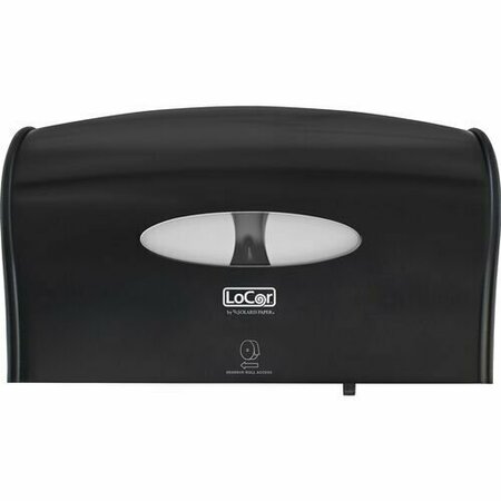 SOLARIS PAPER Dispenser, Toilet Paper, Jumbo, Twin, 20.88inx12.38inx5.75in, BK SOLD67043